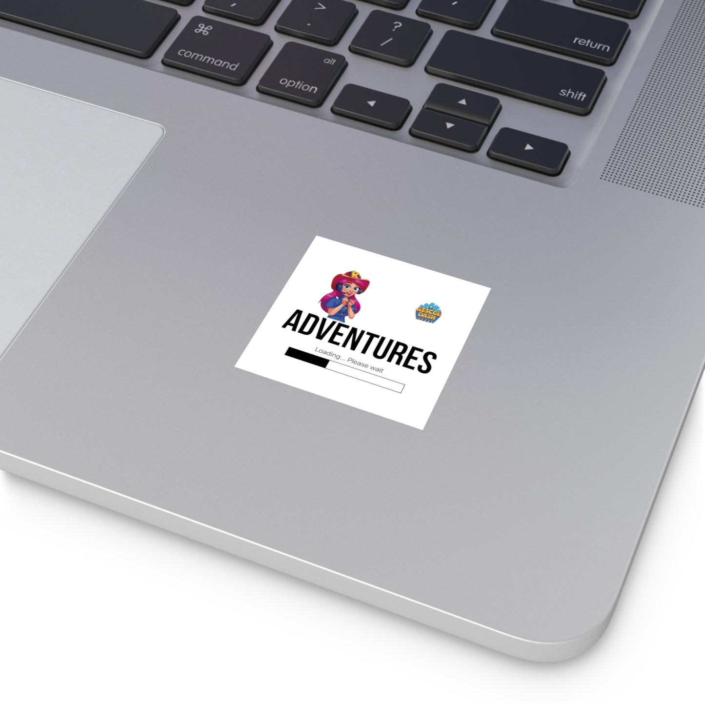 Rescue Dash Square Vinyl Stickers