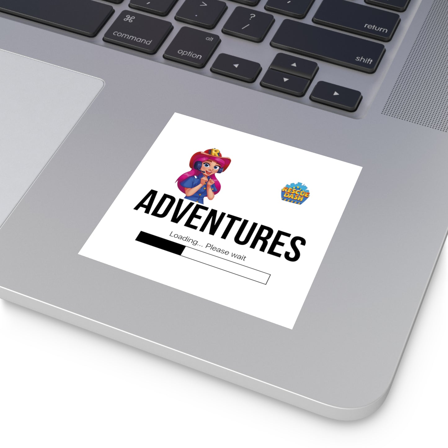 Rescue Dash Square Vinyl Stickers