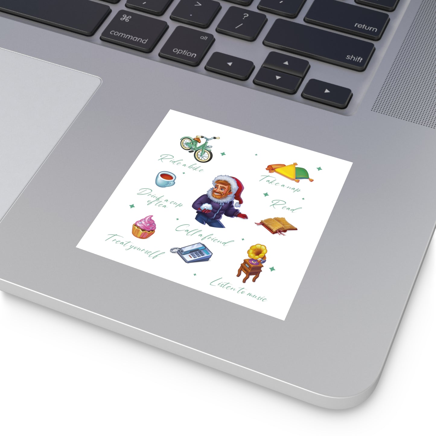 Rescue Dash Square Vinyl Stickers
