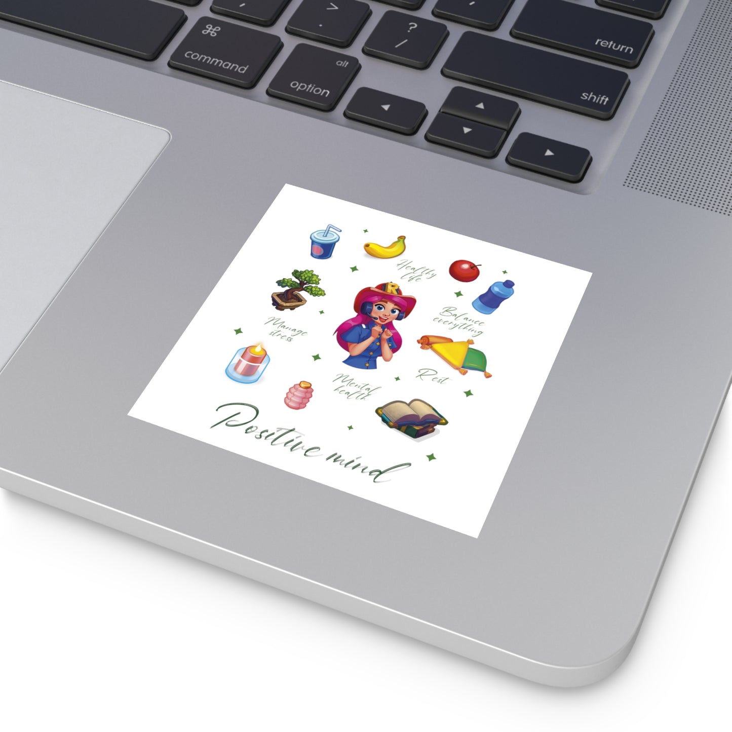 Rescue Dash Square Vinyl Stickers