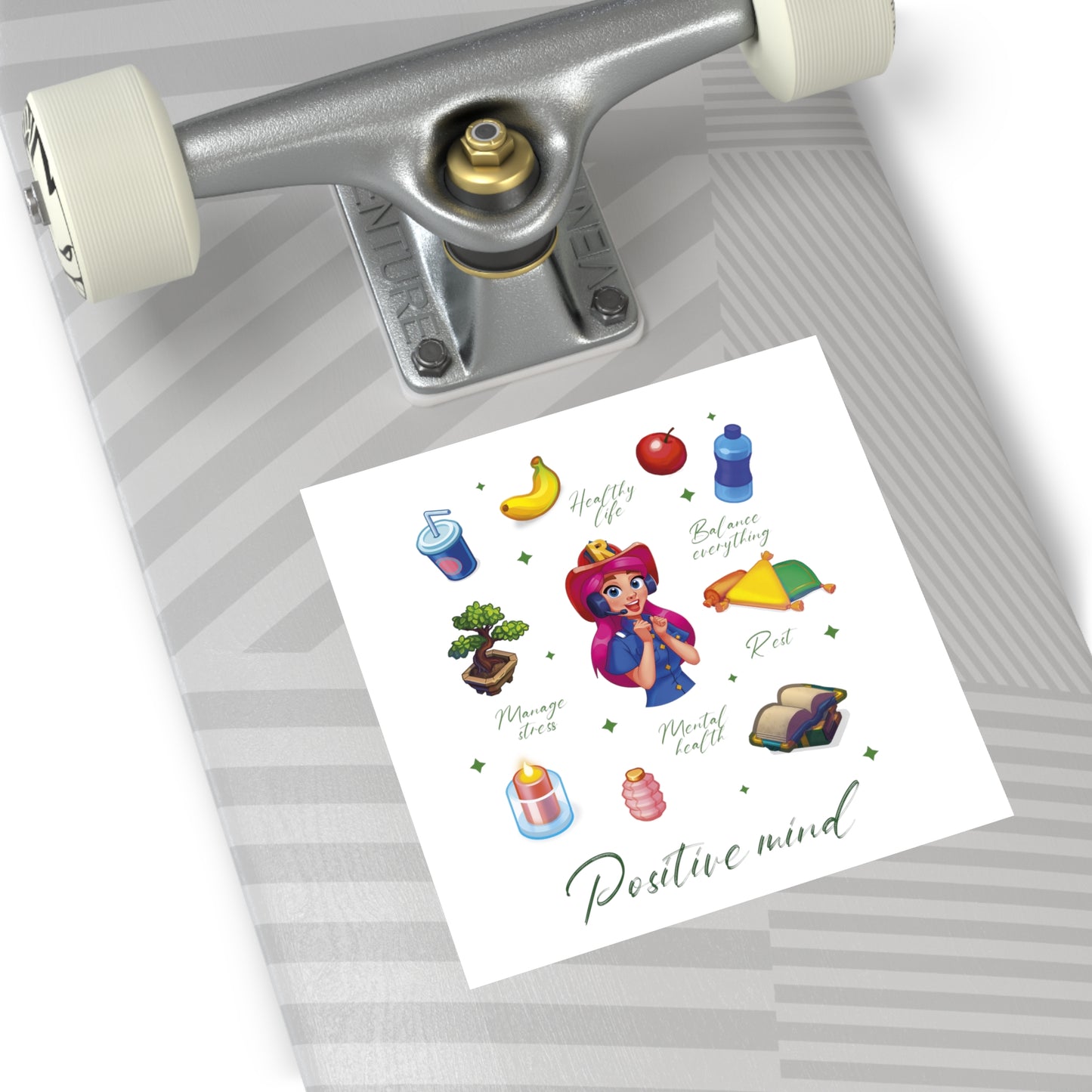 Rescue Dash Square Vinyl Stickers
